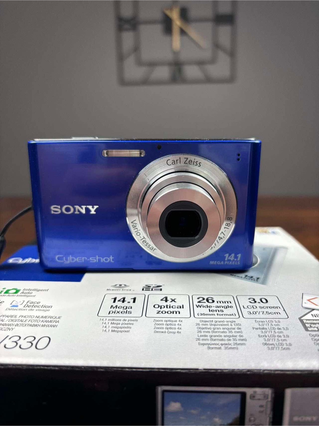Sony Cyber-shot Digital Camera - Blue