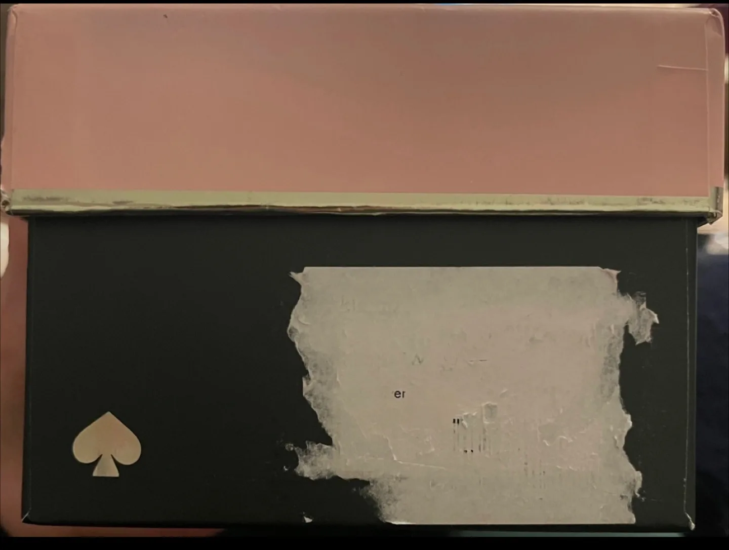 Kate Spade Black Suede Polished NYC Slide Heels size 6.5 image indicator(8)