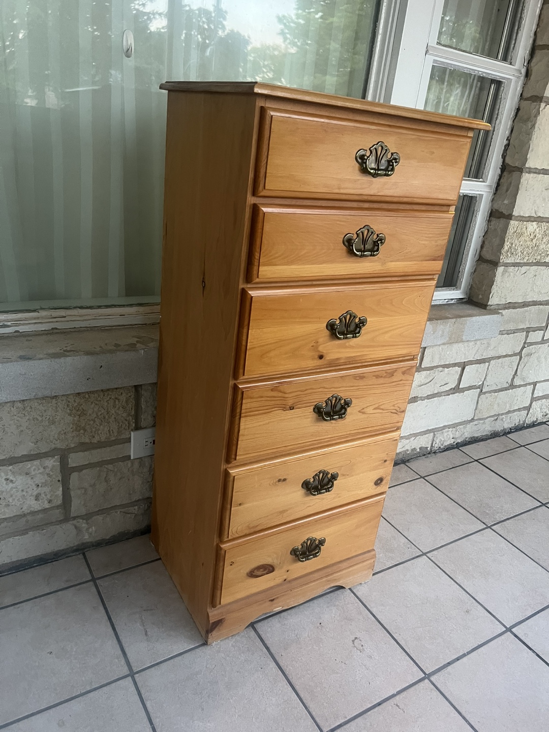 Skinny  6 Drawer Chest - photo 2