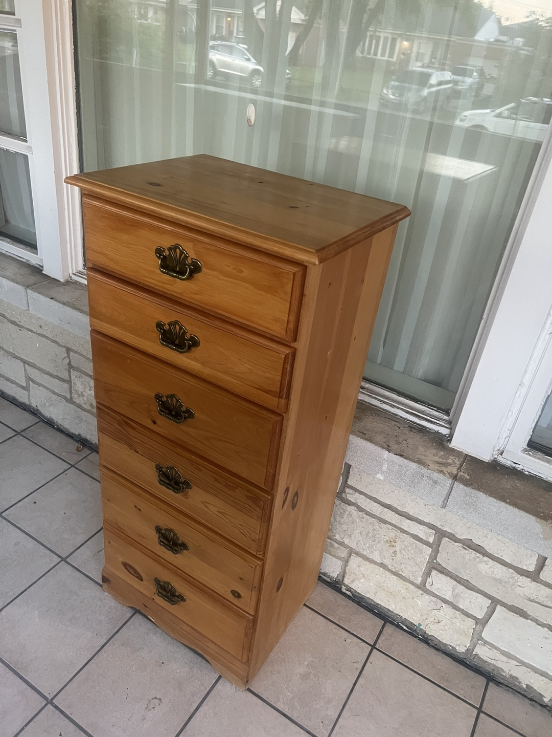 Skinny  6 Drawer Chest - photo 5