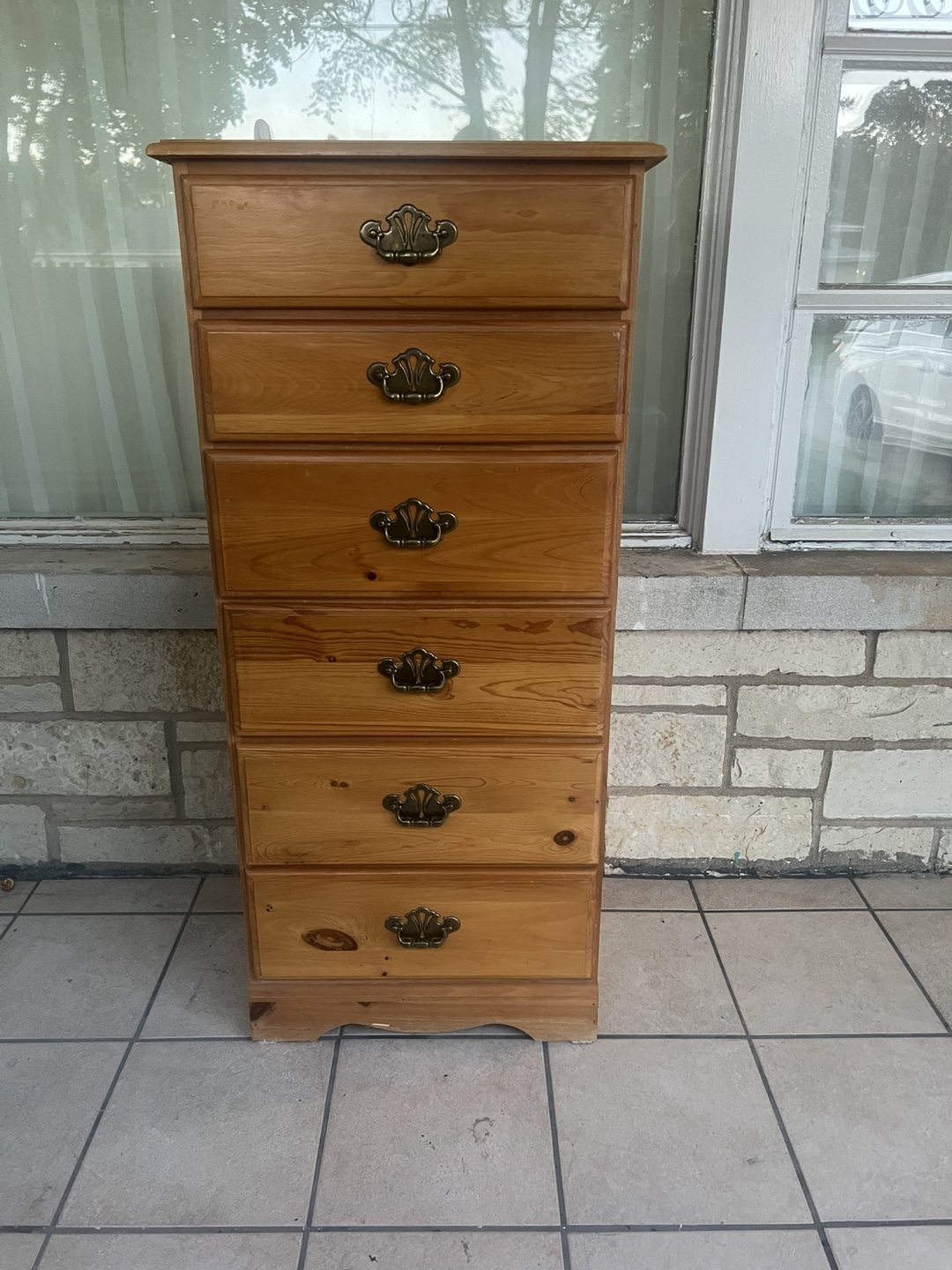 Skinny  6 Drawer Chest