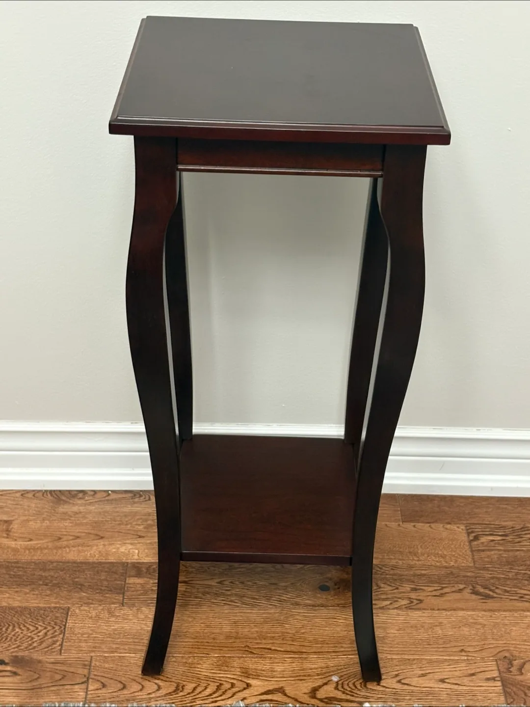 Dark Brown Wooden Plant Stand thumbnail