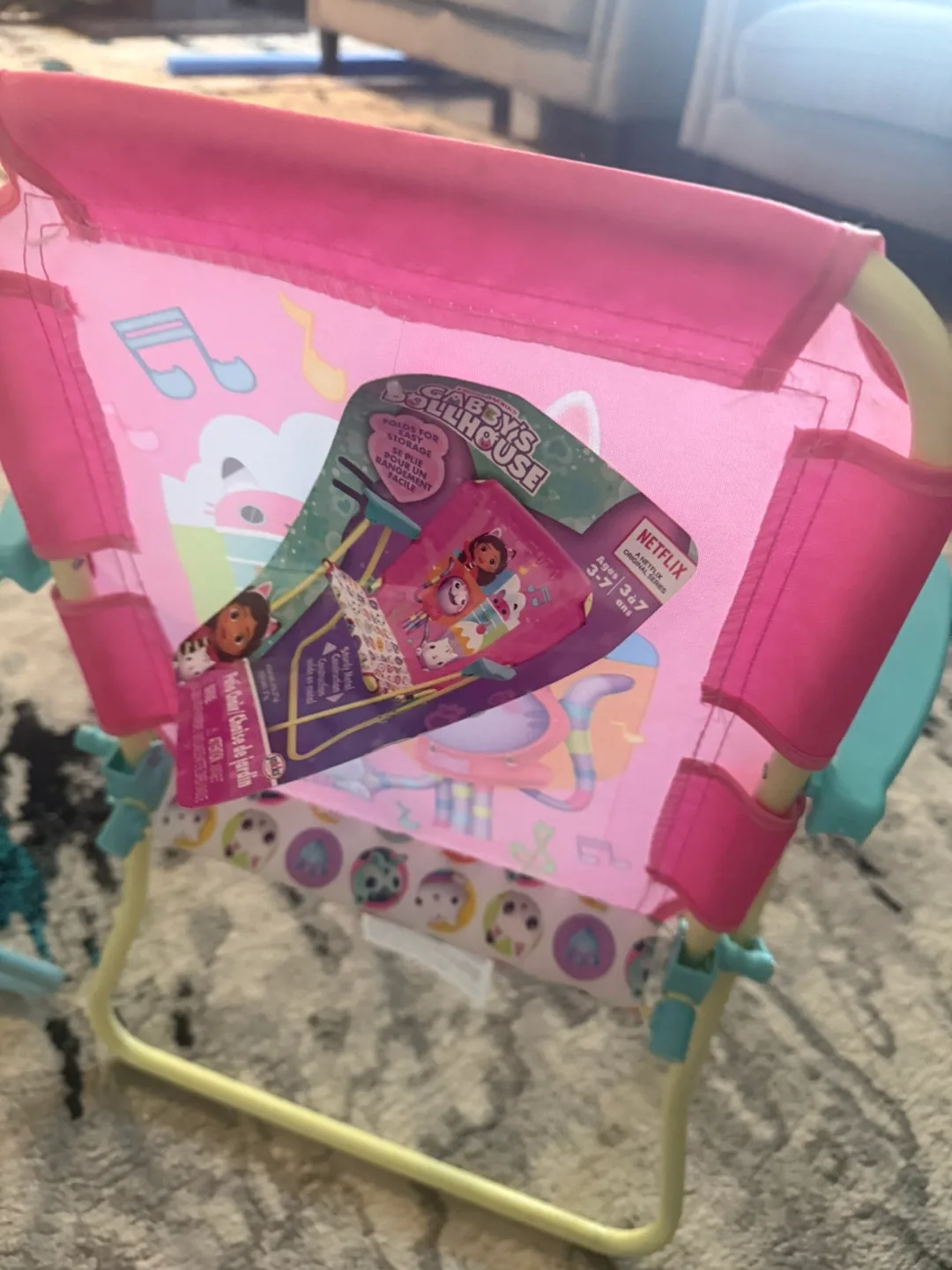 Kids' Gabby's Dollhouse Folding Chair image indicator(2)