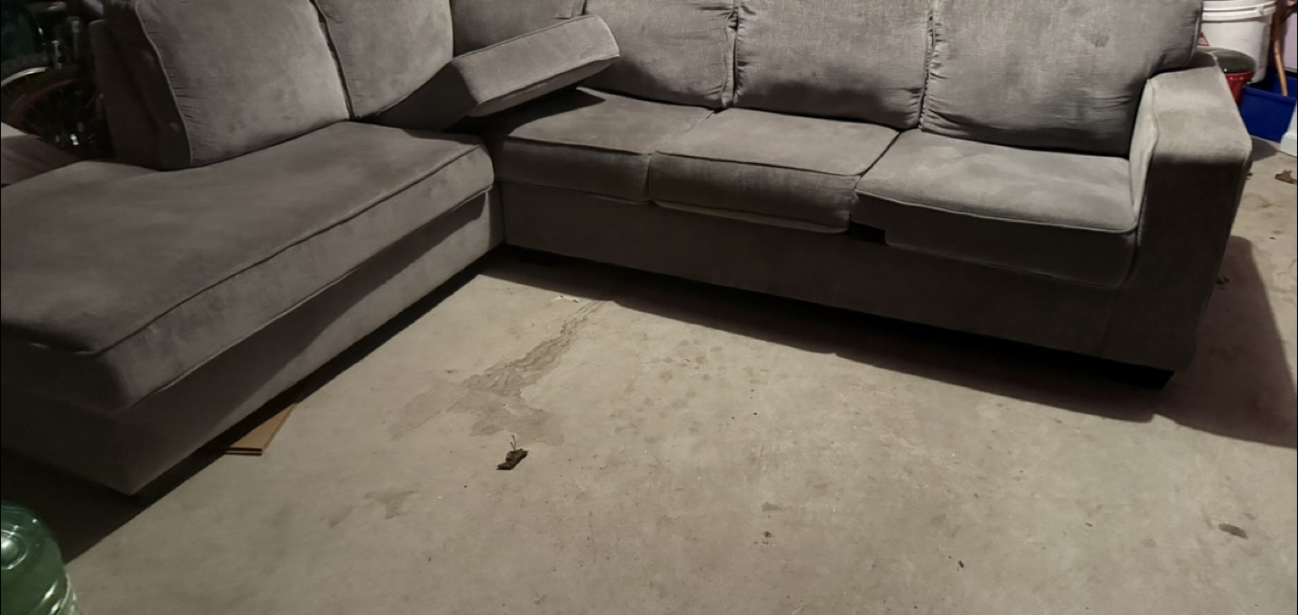 Grey Sectional Sofa - photo 2