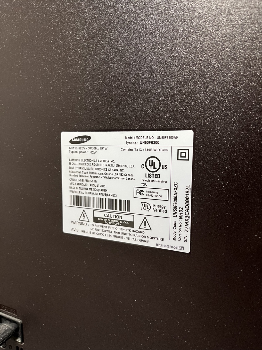 Samsung tv 50inch - photo 2
