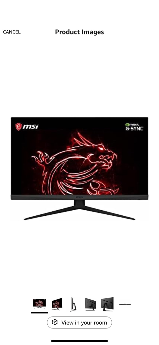 Gaming monitor MSI G273