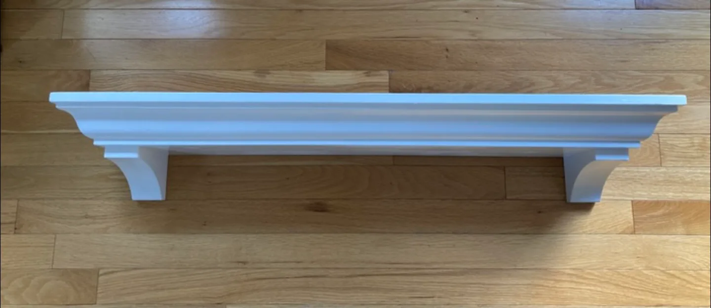 White hanging shelf. Stouffville pickup thumbnail