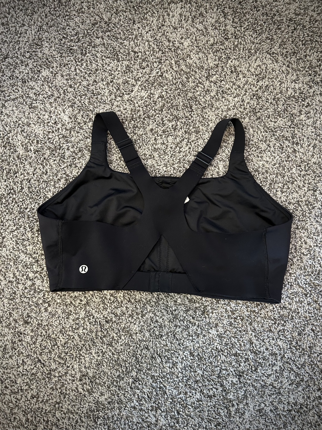 Lululemon Sports Bra With Adjustable Clasp Size 12 Black - photo 4