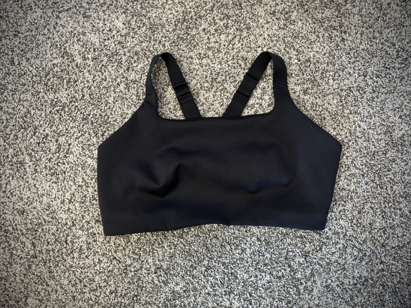 Lululemon Sports Bra With Adjustable Clasp Size 12 Black - photo 3