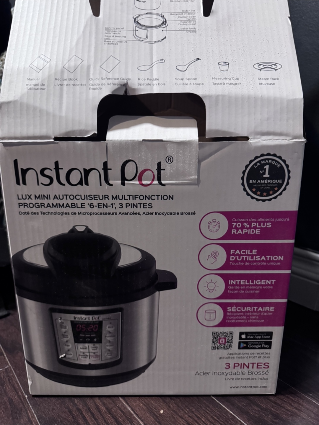 Instant Pot Lux Mini 3-Quart Multi-Functional Pressure Cooker - photo 4