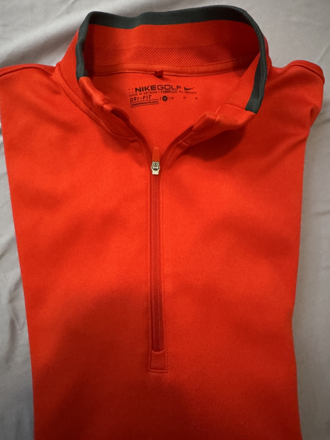 Nike Golf Dri-FIT 1/4 Zip Pullover - Men's Medium