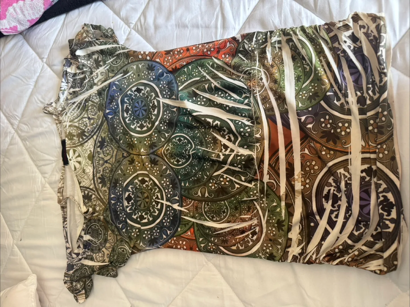 Women's patterned mini dress image indicator(2)