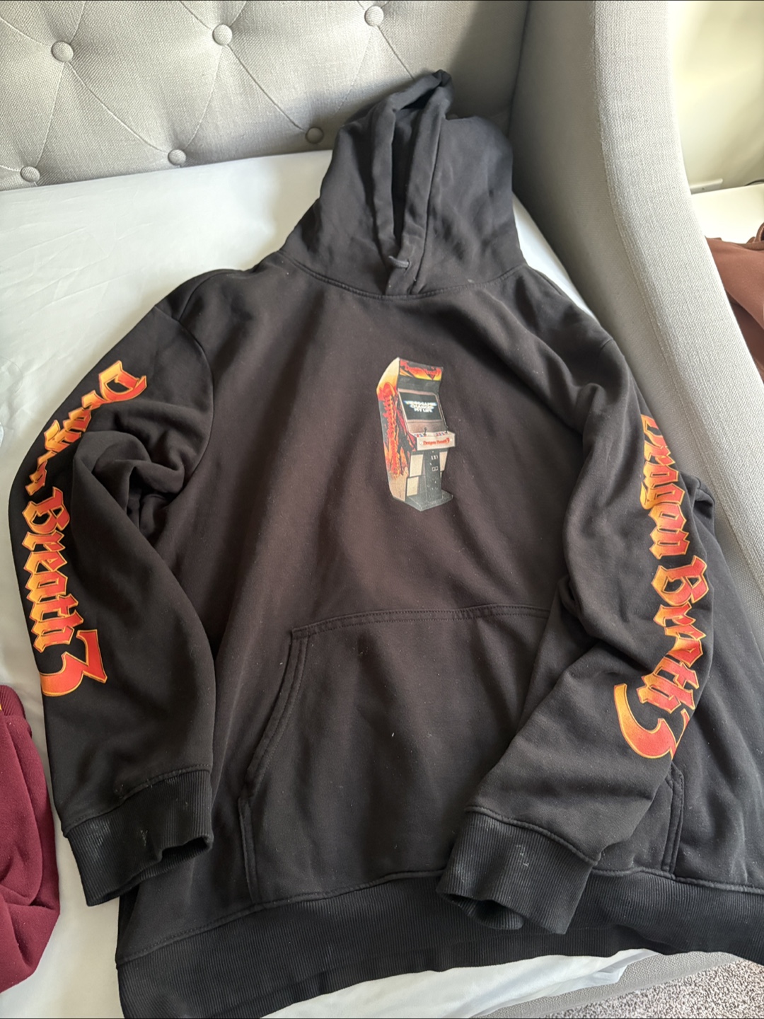 Dragon's Breath Arcade Graphic Hoodie