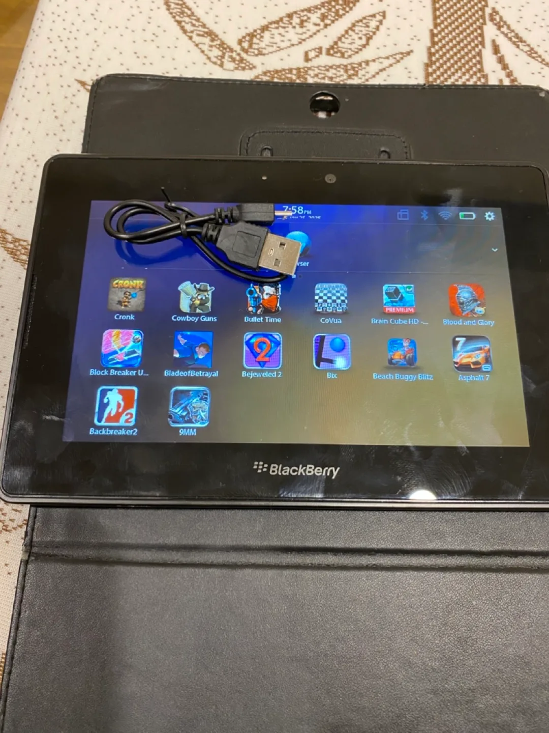 BlackBerry PlayBook Tablet 32GB - With Case - $15 image indicator(10)