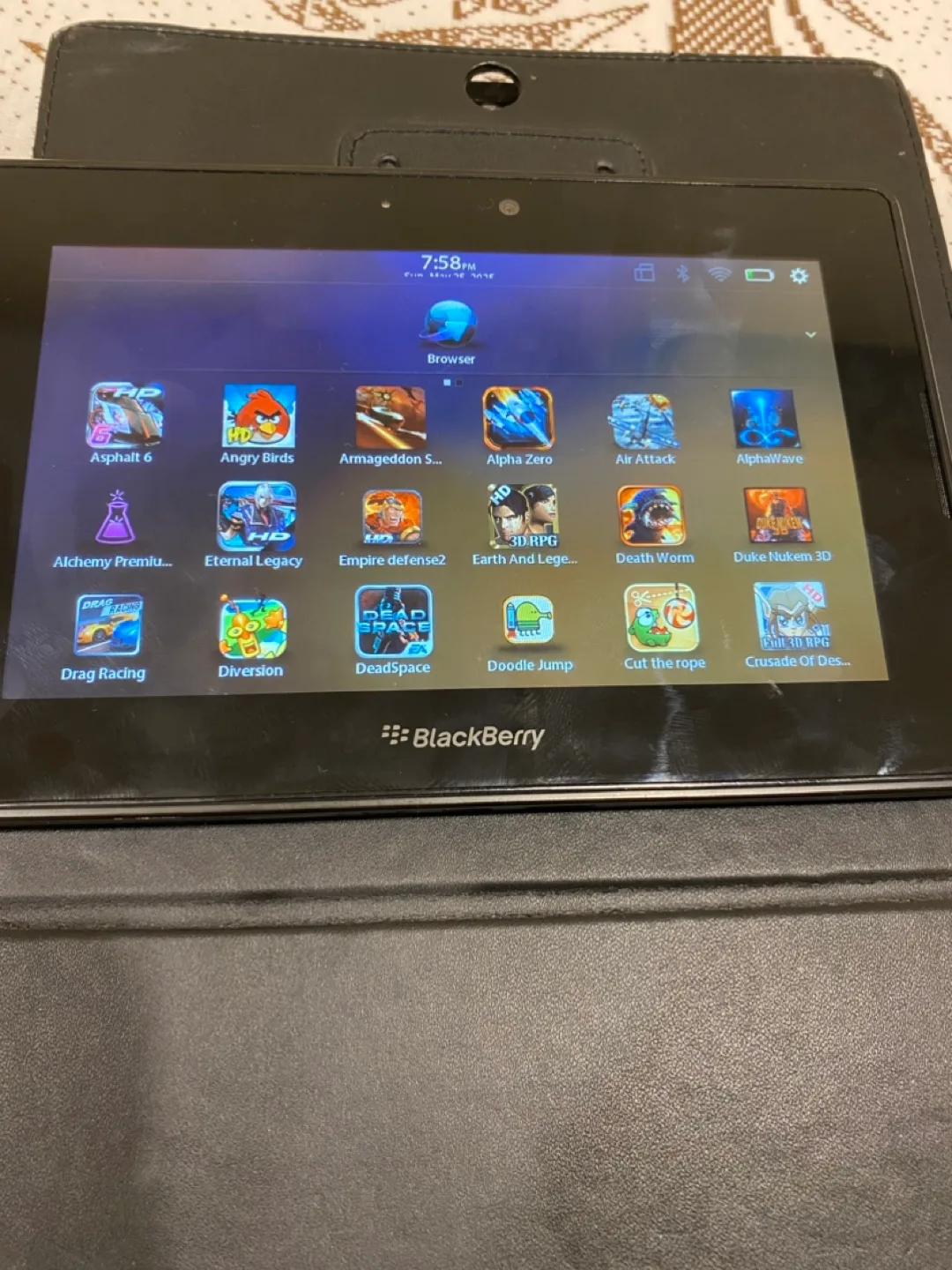 BlackBerry PlayBook Tablet 32GB - With Case - $15 image indicator(8)
