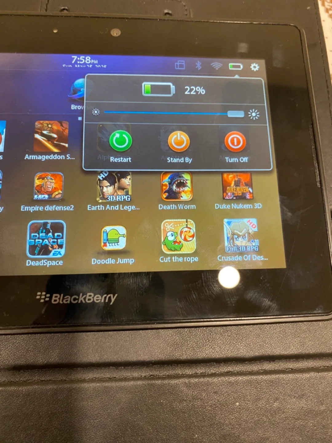 BlackBerry PlayBook Tablet 32GB - With Case - $15 image indicator(9)