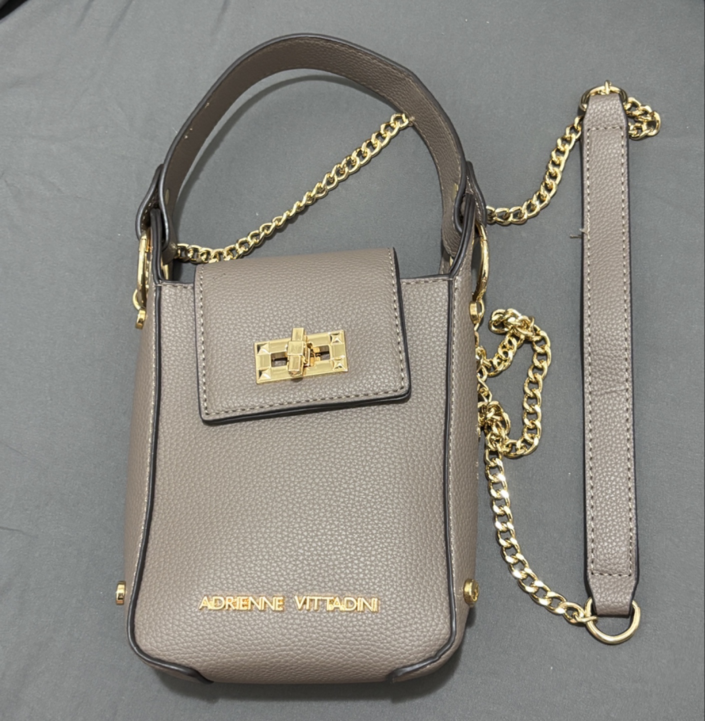 Adrienne Vittadini Grey Mini Handbag - photo 2