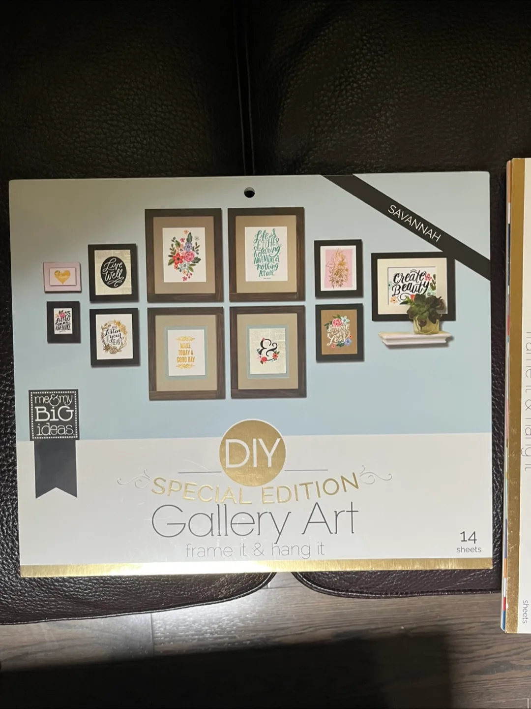Set of 2 DIY Gallery Art Kit - Savannah Theme - 14 Sheets image indicator(4)