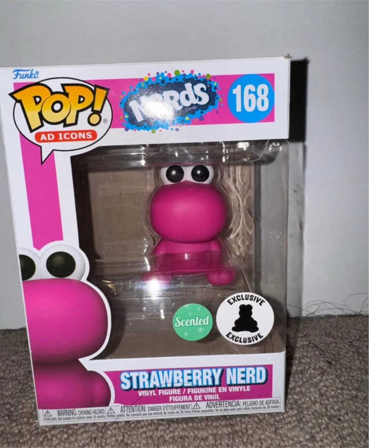 Funko Pop! Ad Icons Nerds Strawberry Nerd #168 Exclusive thumbnail