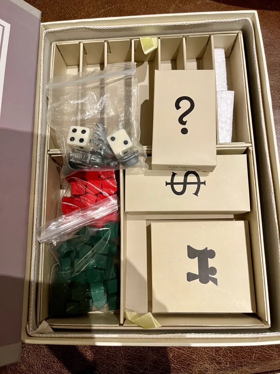 *rare* Vintage Bookshelf Monopoly Game image indicator(2)