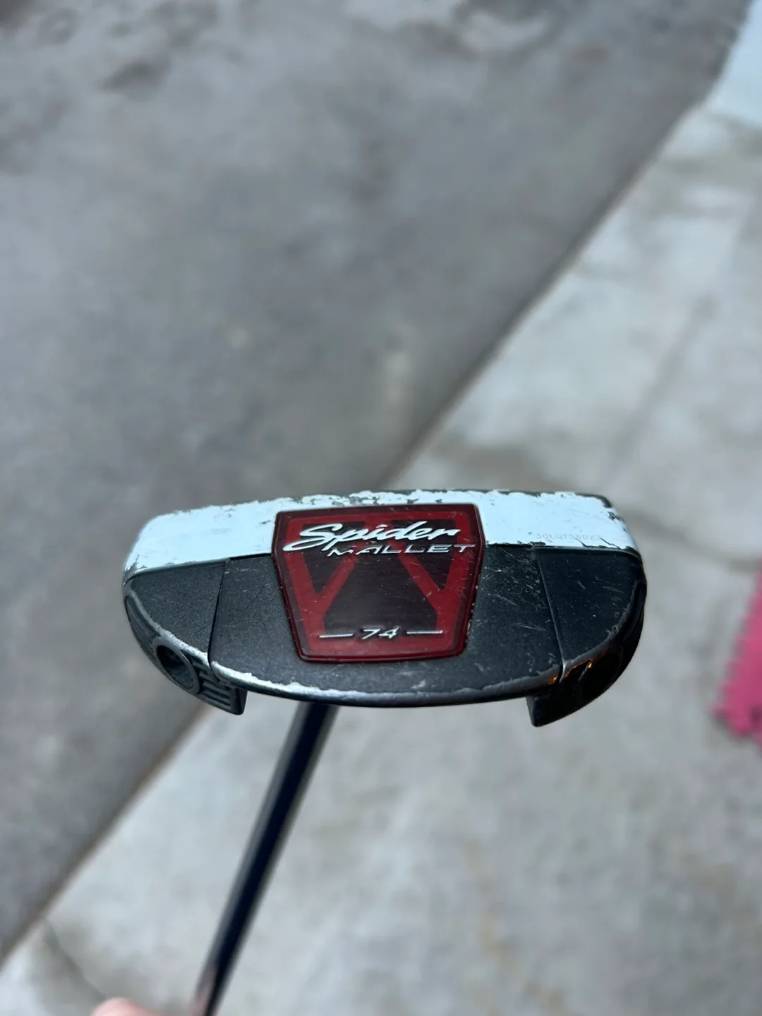 Left Handed Taylormade Spider Mallet