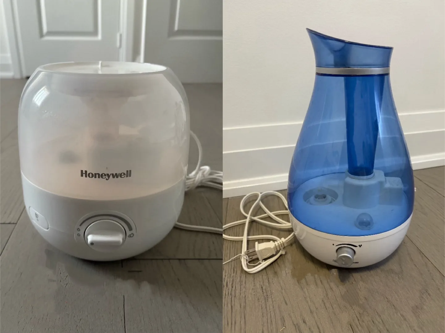 Two humidifiers, one Honeywell, one generic thumbnail