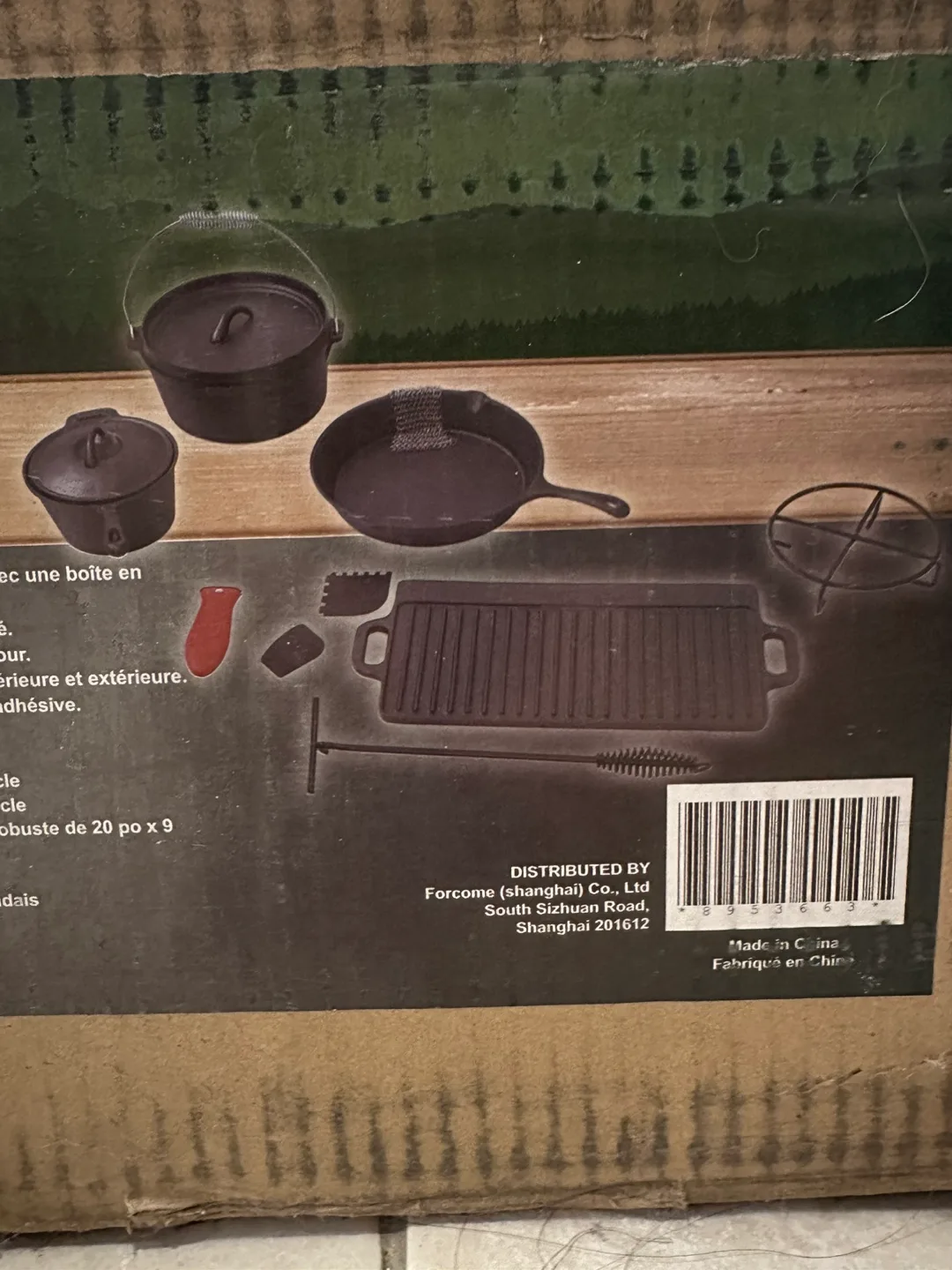 Red Mountain Valley 11-Piece Cast Iron Cookware Set image indicator(3)