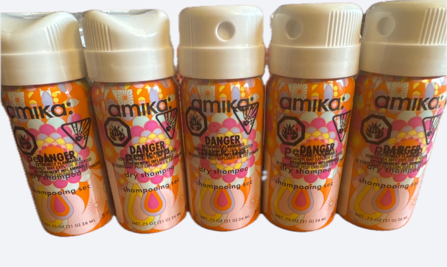 5 Amika Dry Shampoo Travel Sizes