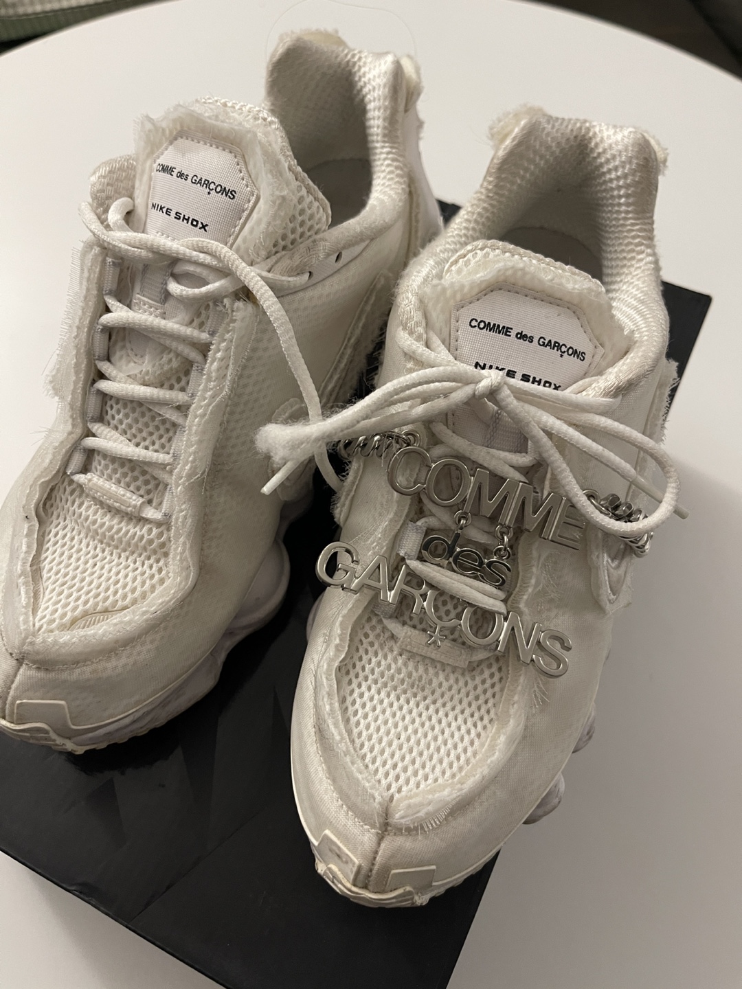 COMME DES GARÇONS X NIKE SHOX TL size 6 - photo 2