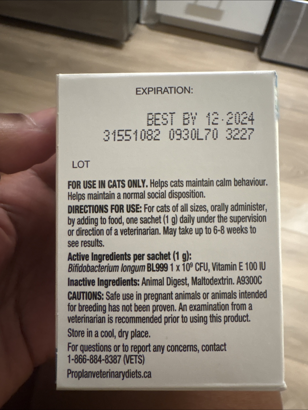 Vet Supplements Calming Care for Cats #freecycle - photo 2