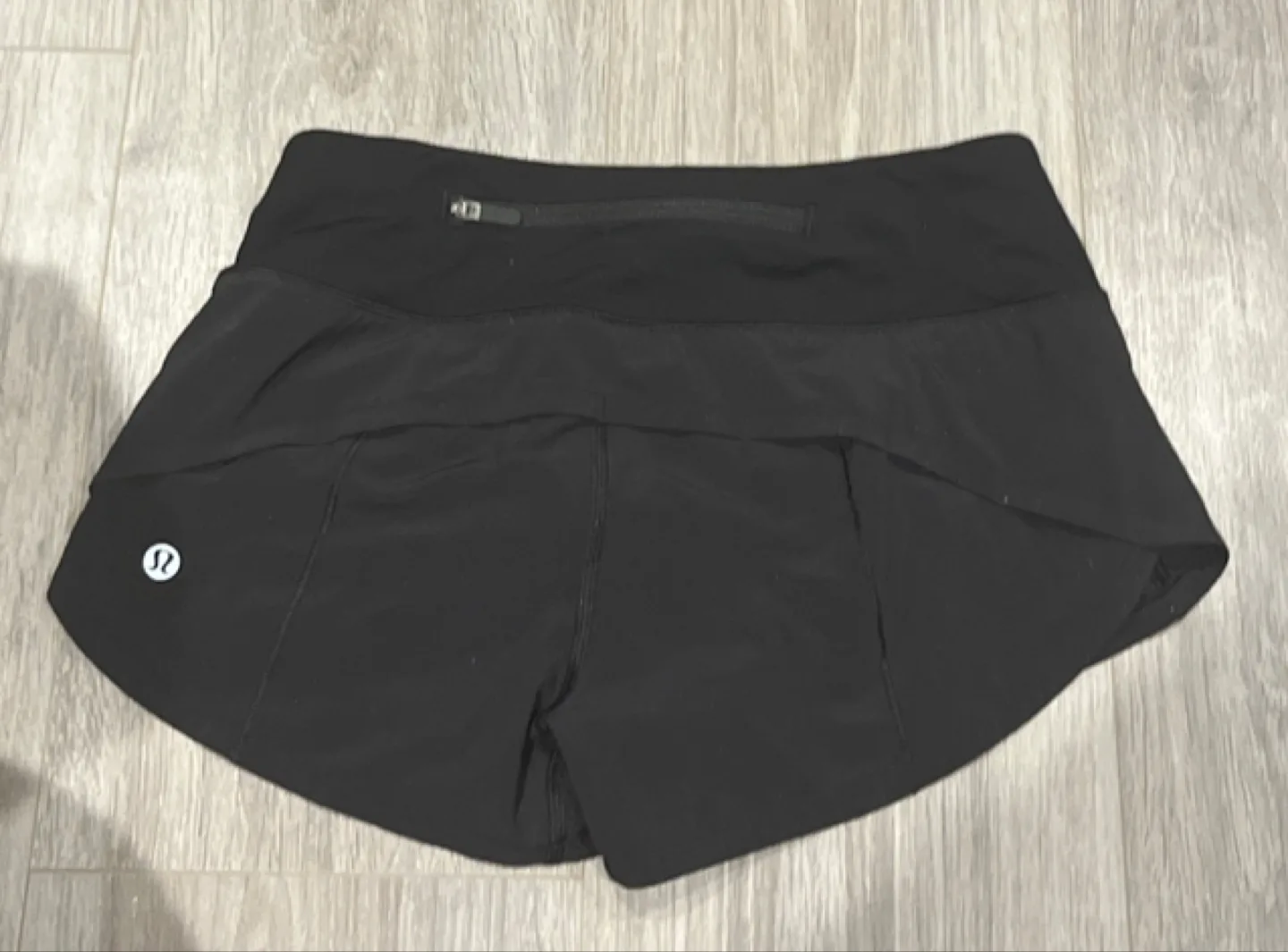 lululemon speed up shorts -size 0 image indicator(2)