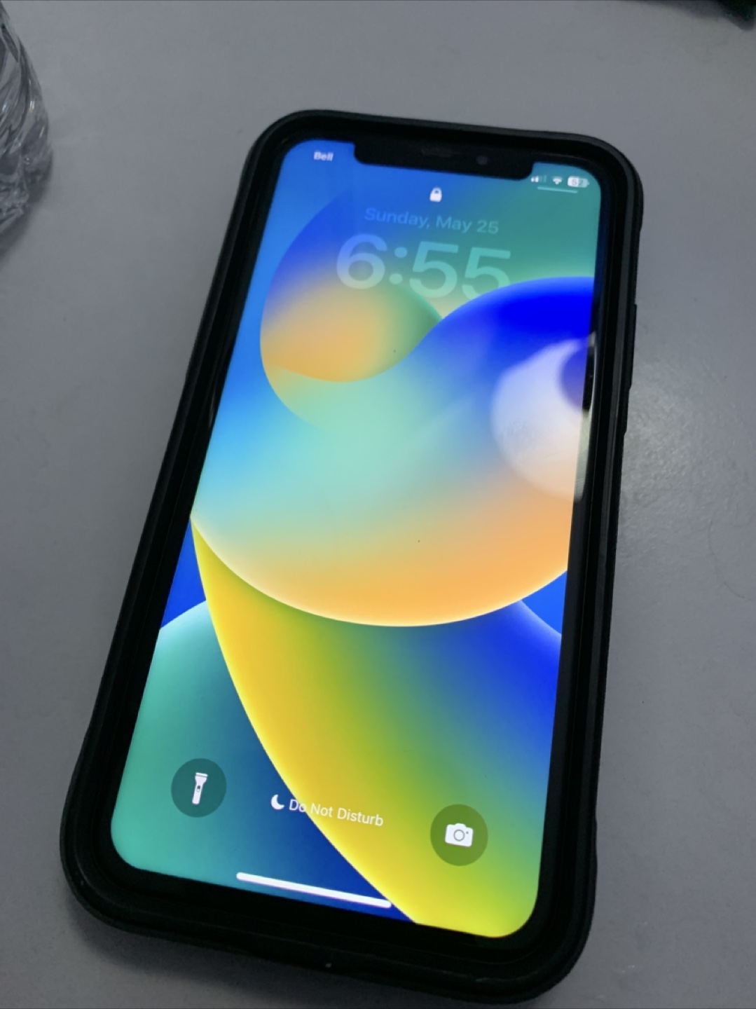 iPhone X in Black with Case 64GB - photo 2