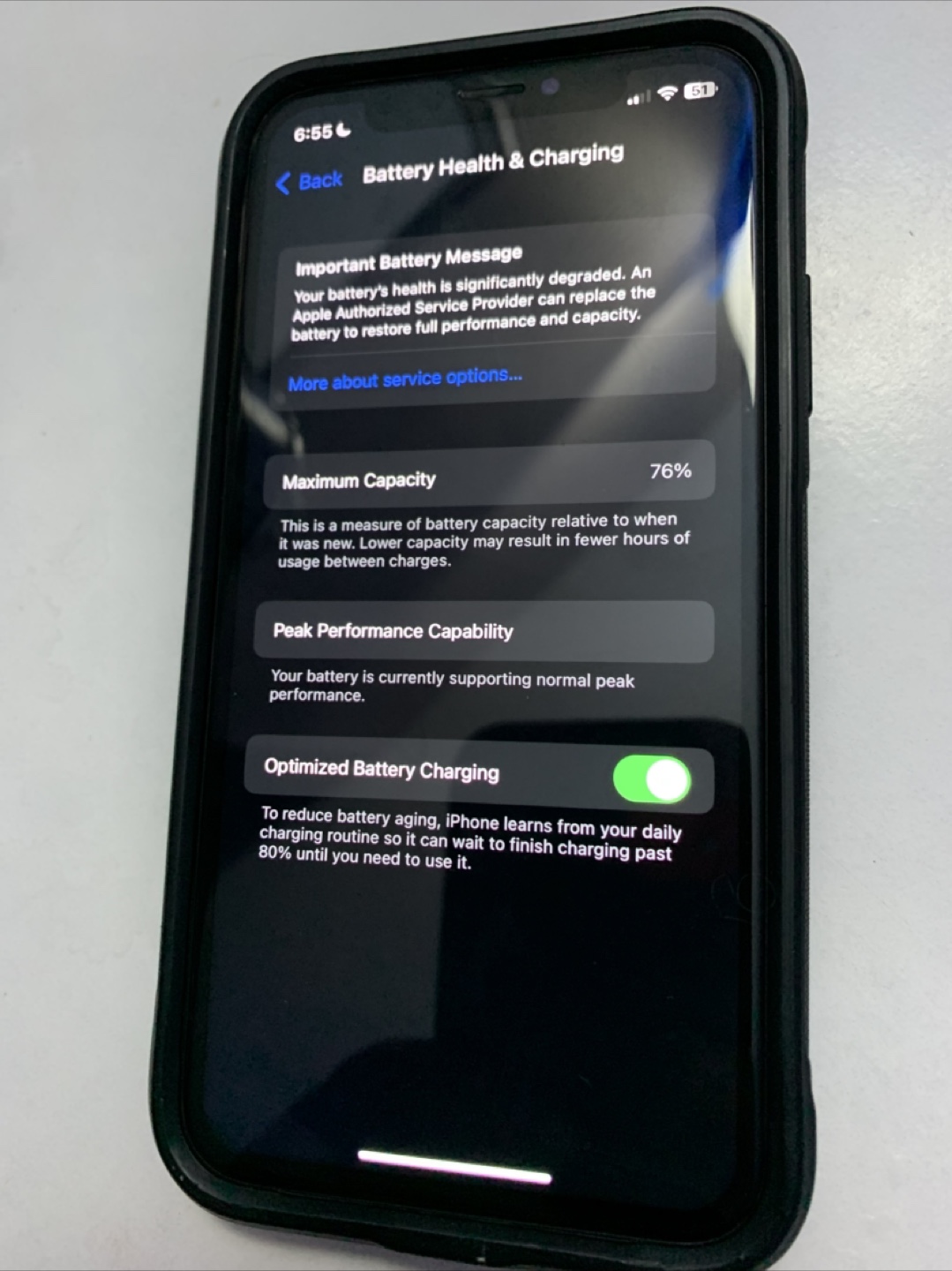 iPhone X in Black with Case 64GB - photo 5