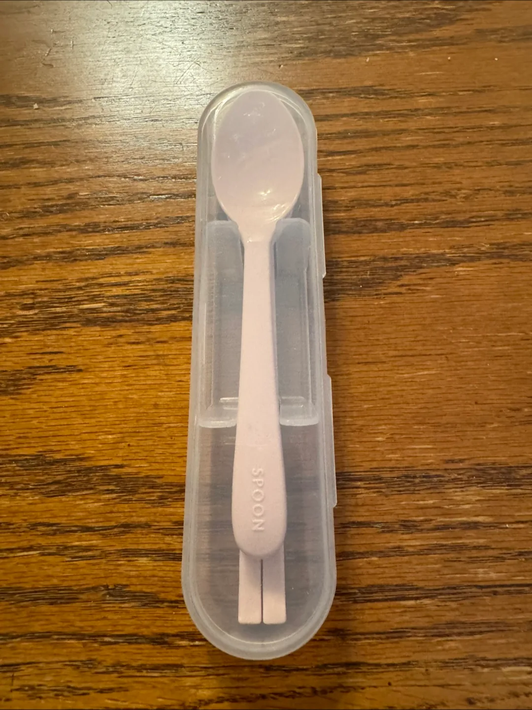 Pink Portable Cutlery Set with Case thumbnail