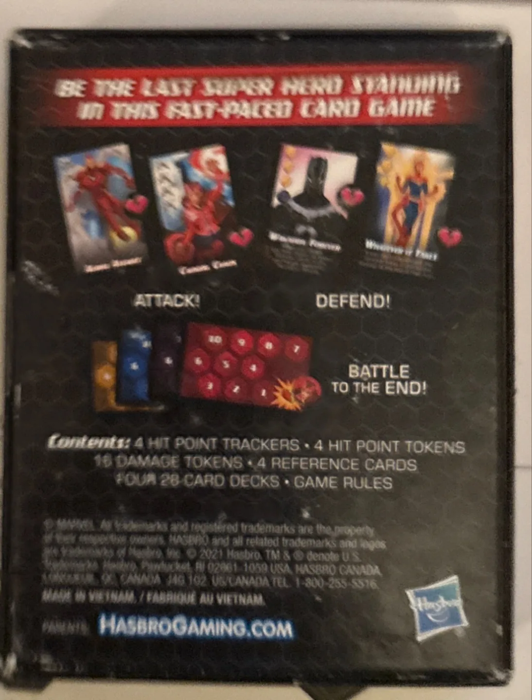 #Freecycle Marvel Mayhem Card Game thumbnail