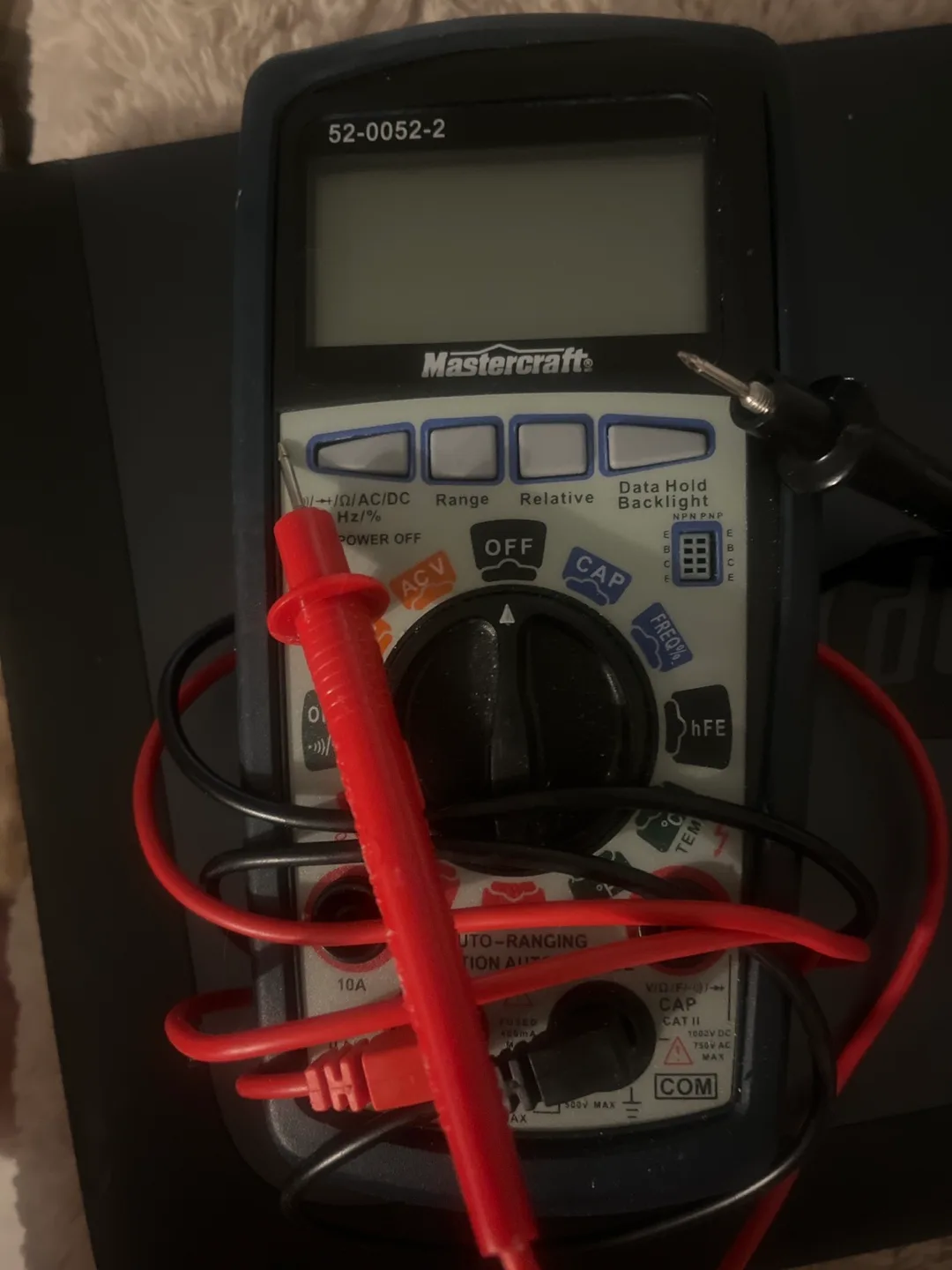 Mastercraft Multimeter 52-0052-2 thumbnail