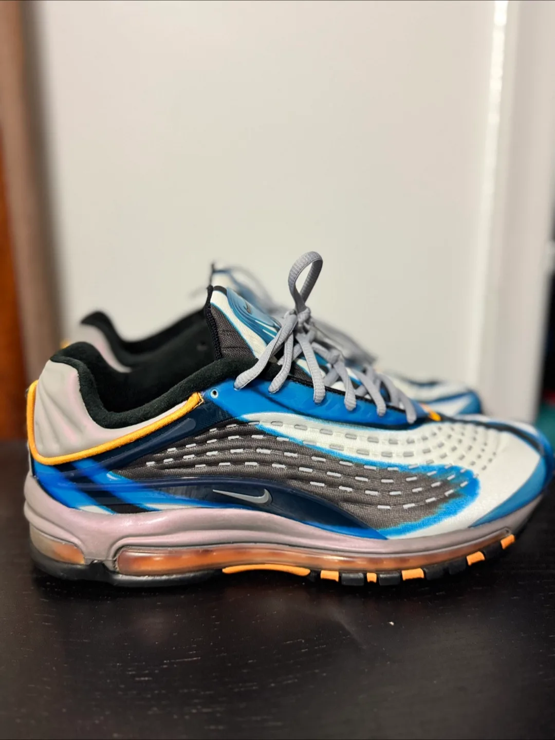 Nike Air Max Deluxe Photo Blue Orange Peel (10.5US) image indicator(2)