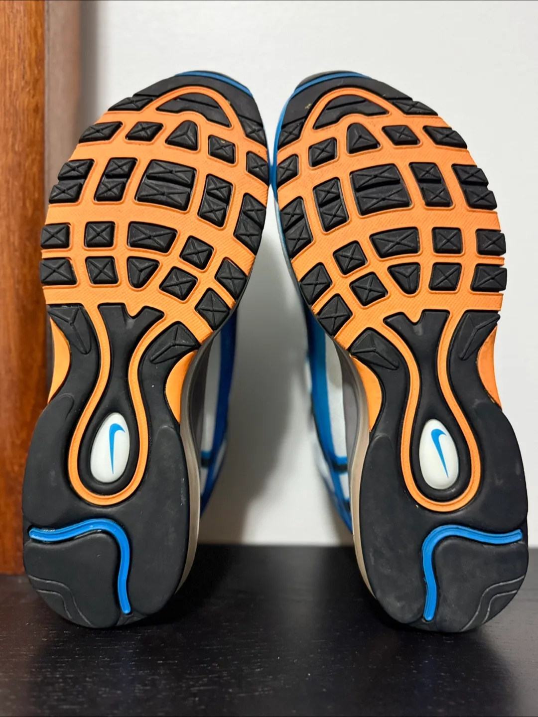 Nike Air Max Deluxe Photo Blue Orange Peel (10.5US) image indicator(5)