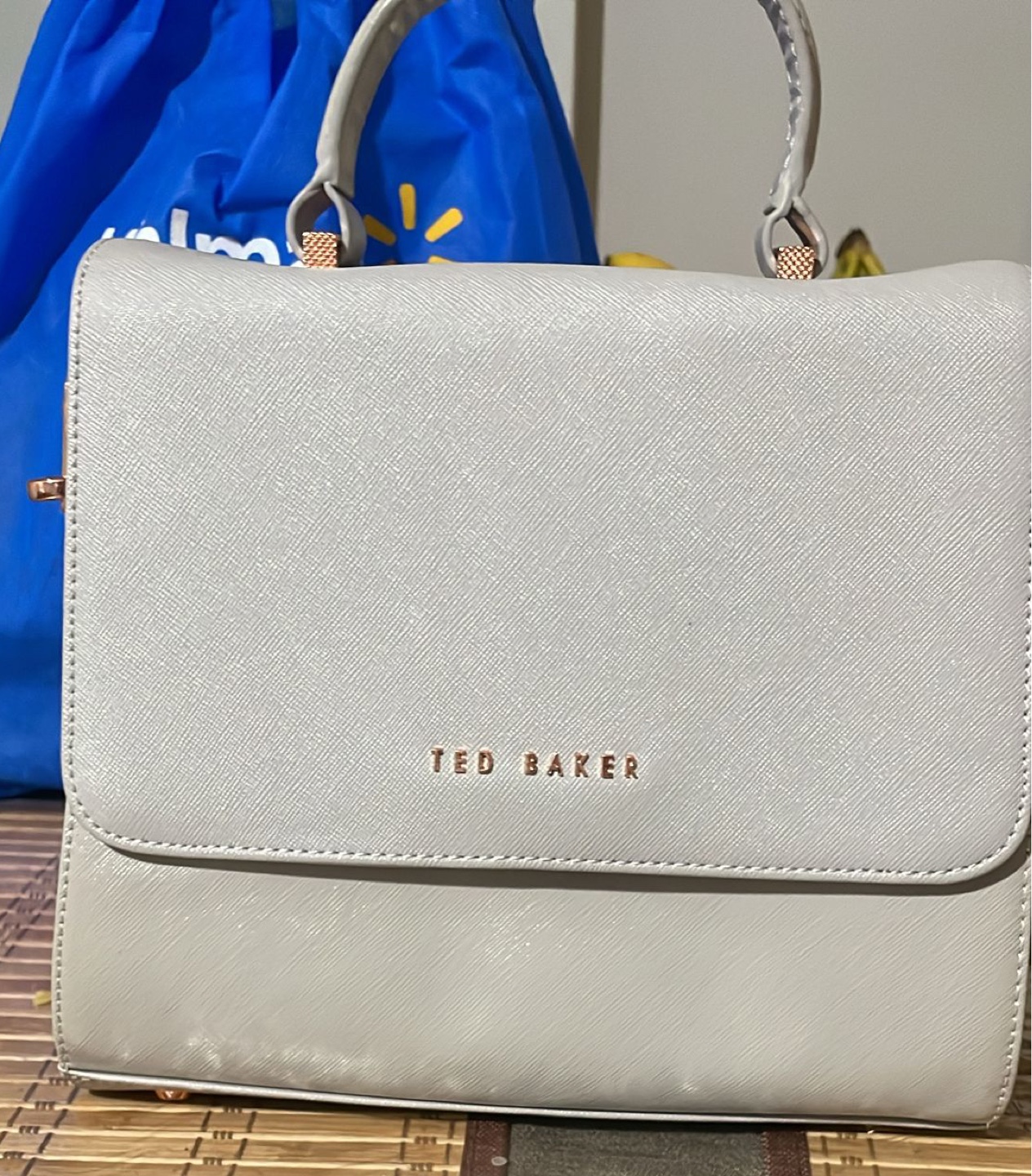 Ted Baker Light Grey Crossbody Bag with tags
