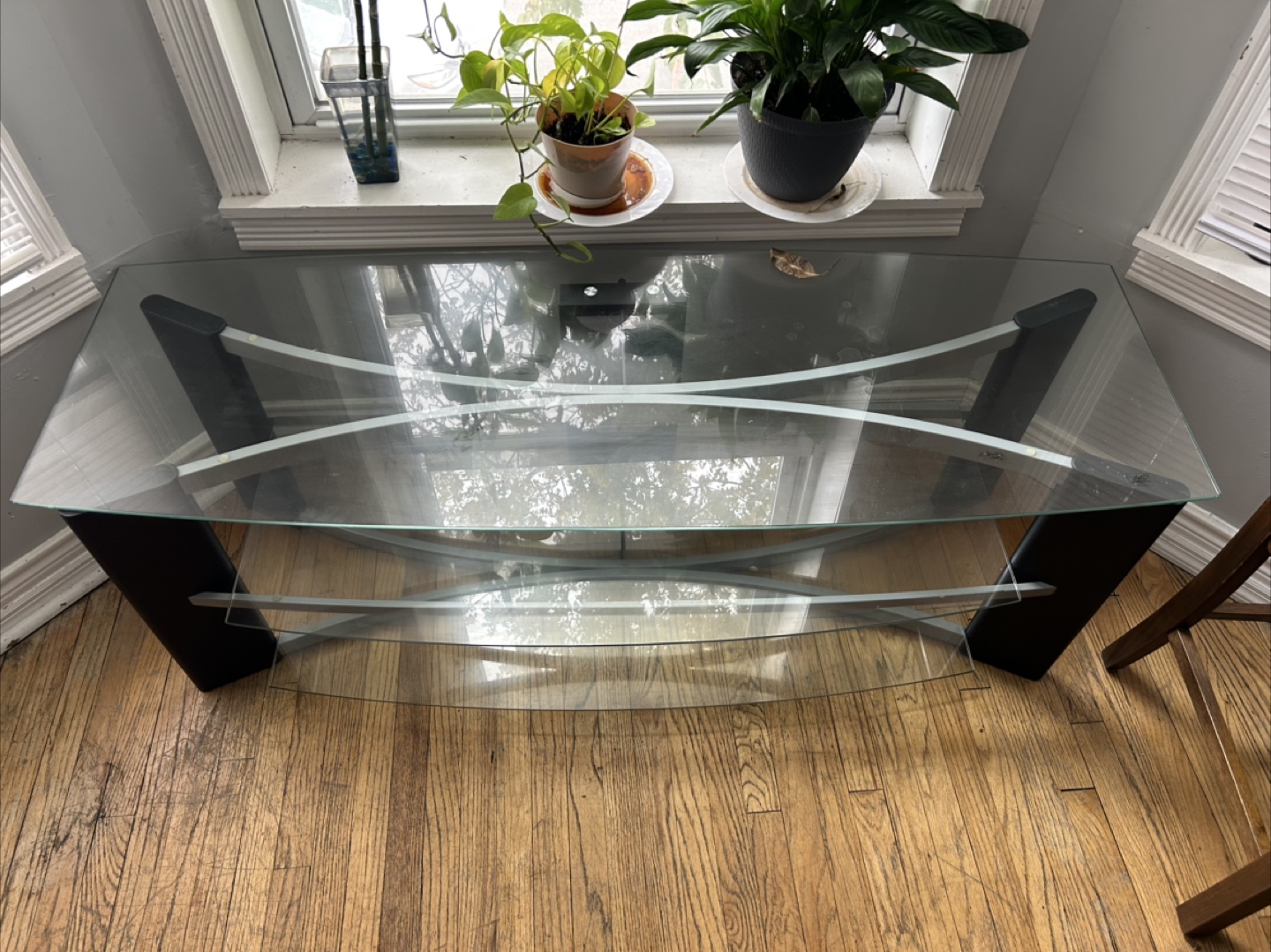 Glass TV Stand - photo 4