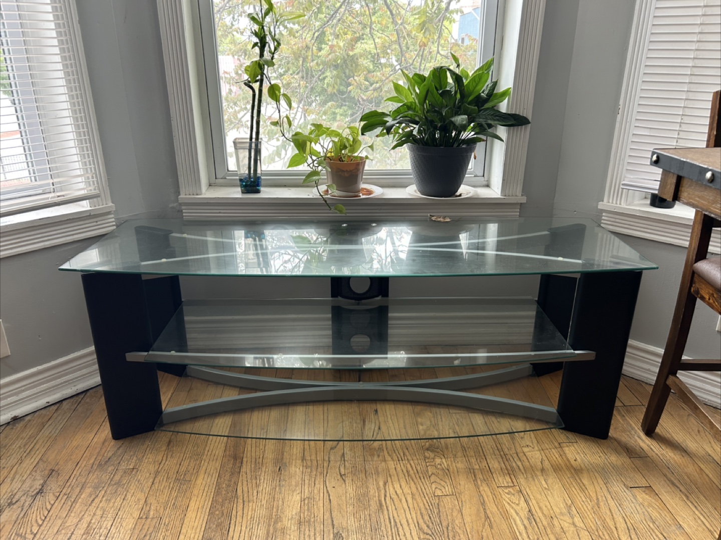 Glass TV Stand - photo 5