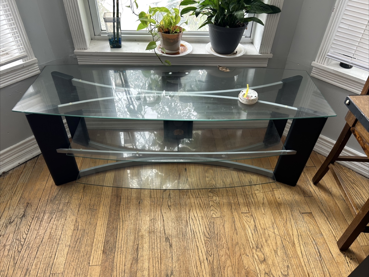 Glass TV Stand