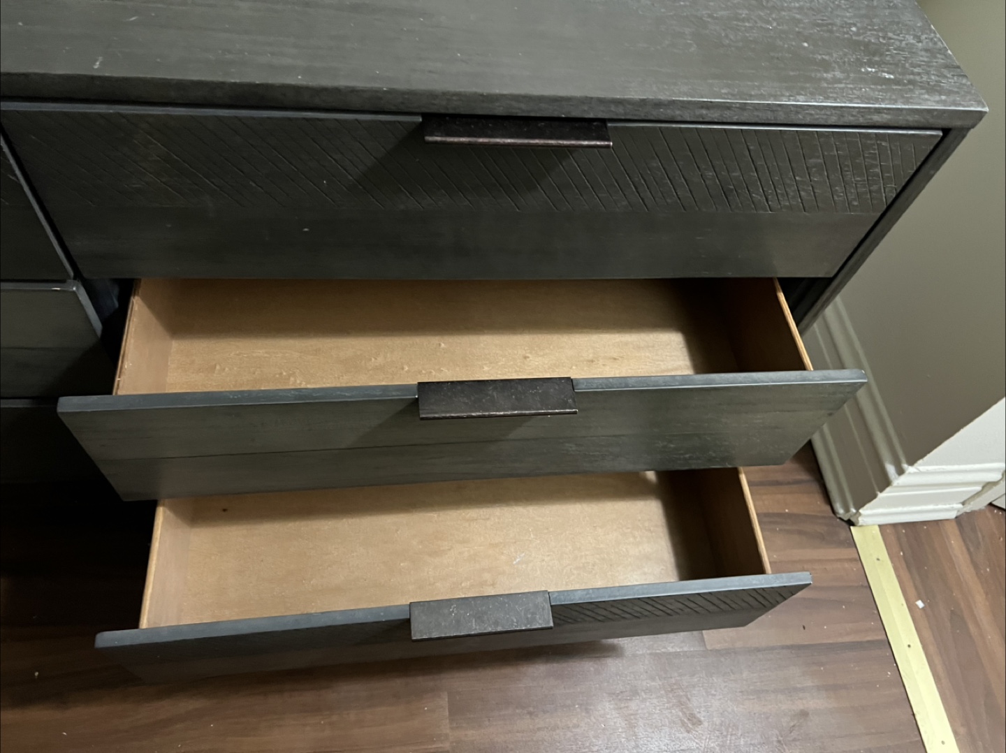 6-Drawer Dresser with Metal Legs - photo 4