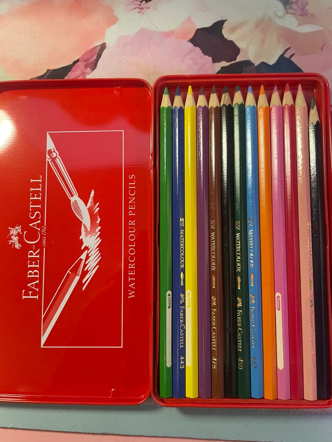 Faber-Castell 12 Watercolor Pencils thumbnail