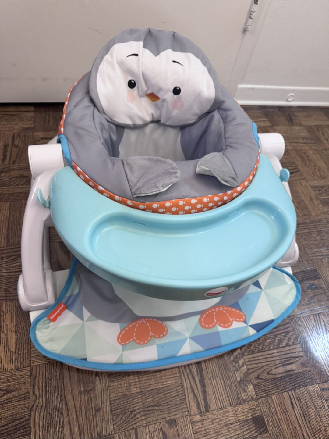 Fisher-Price Sit-Me-Up Floor Seat, Penguin Design - photo 2