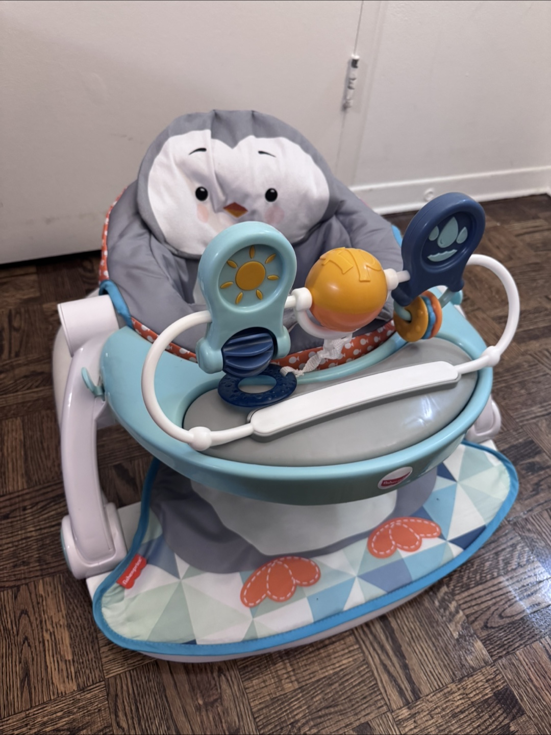 Fisher-Price Sit-Me-Up Floor Seat, Penguin Design