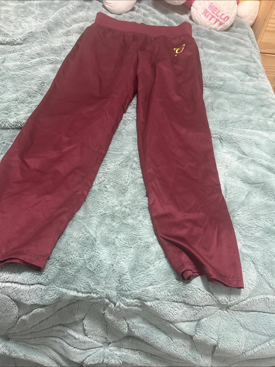 Burgundy Women's Lounge Pants thumbnail