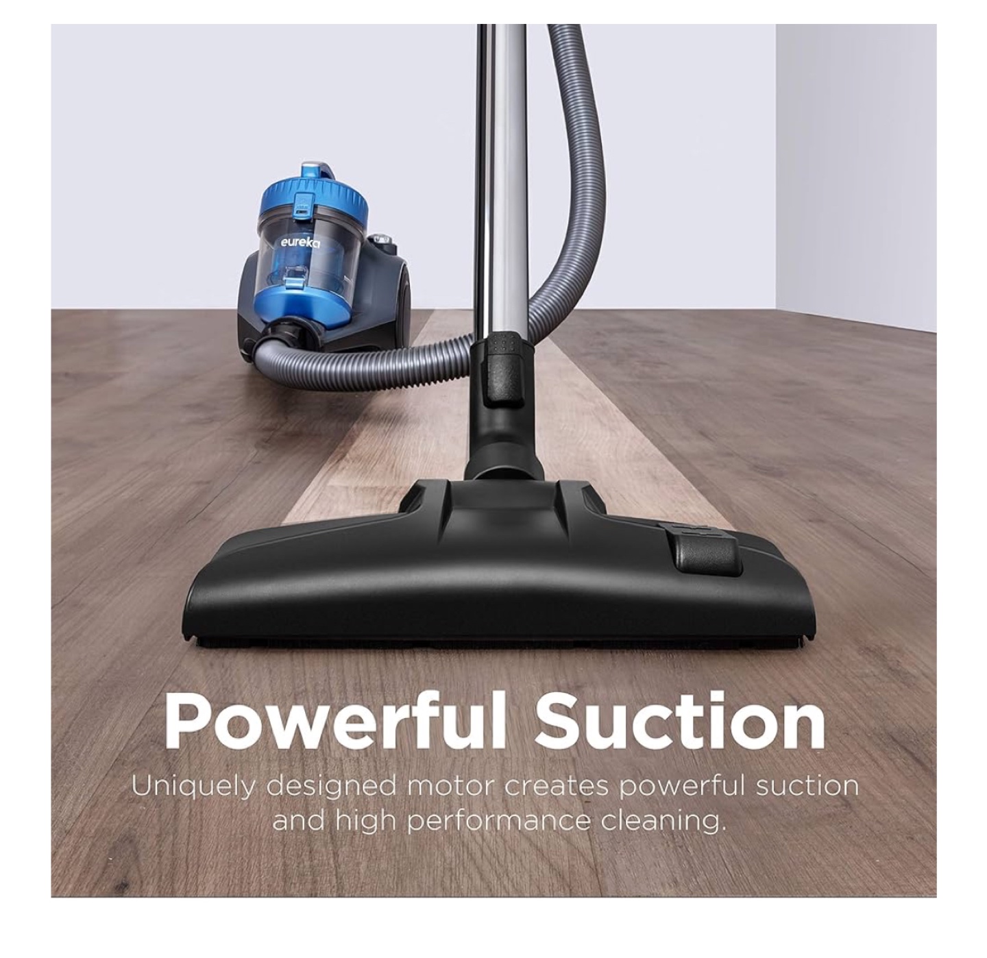 Eureka WhirlWind Bagless Canister 2.5L Vacuum Cleaner Blue - photo 2