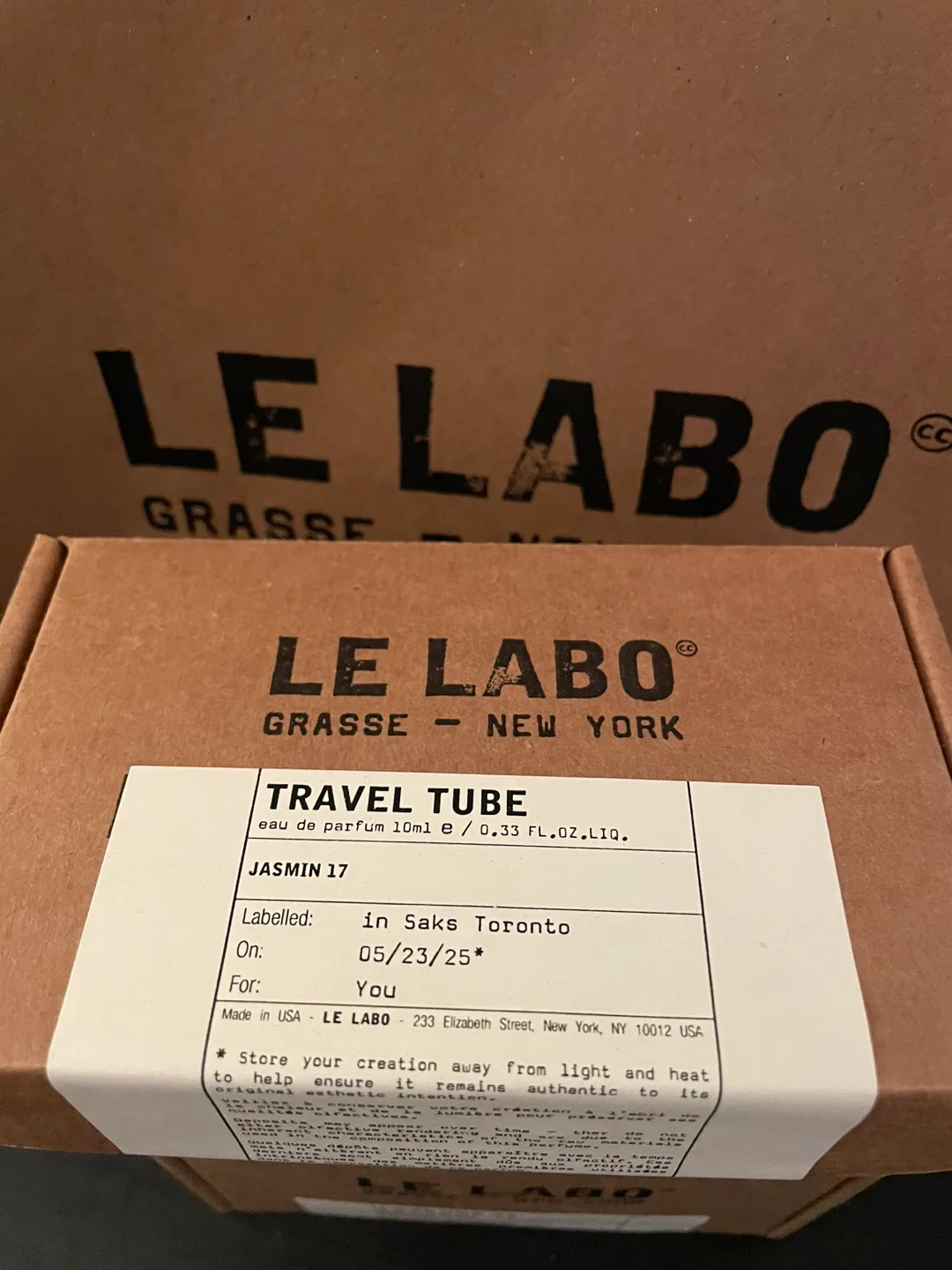 LE LABO Jasmin 17 EDP Travel Tubes 3 x 10 ml thumbnail