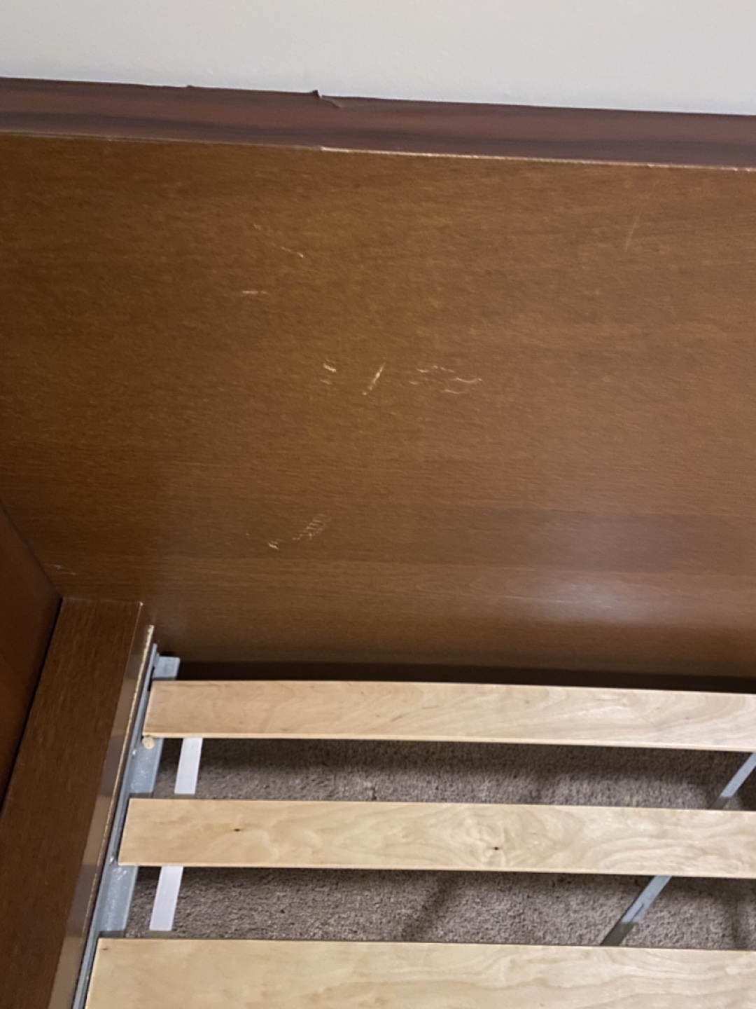 IKEA MALM Queen Size Bed Frame with 2 Night stands - photo 5